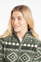 Weird Fish Rochelle Full Zip Printed Micro Fleece 203138